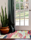 Marrakesh Elegance Collection Area Rug -  Skhirat Runner Pink  lifestyle 60