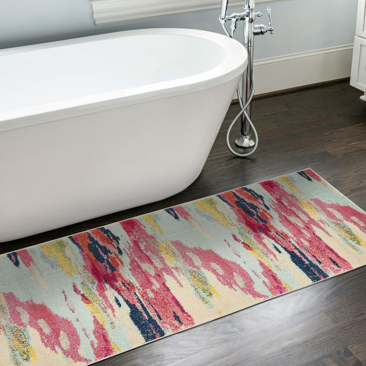 Marrakesh Elegance Collection Area Rug -  Skhirat Runner Pink  lifestyle 113