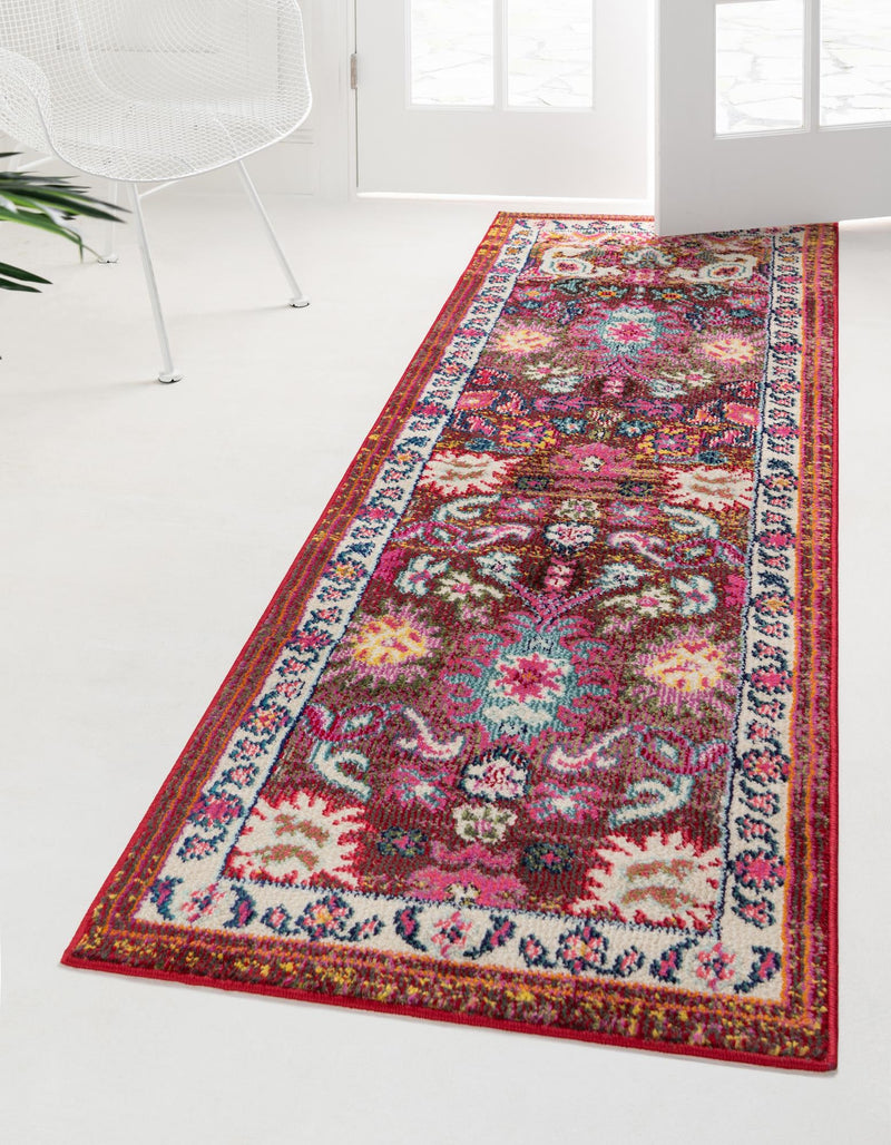 Chateau Elegance Collection Area Rug - Versailles Runner Multi  lifestyle 21