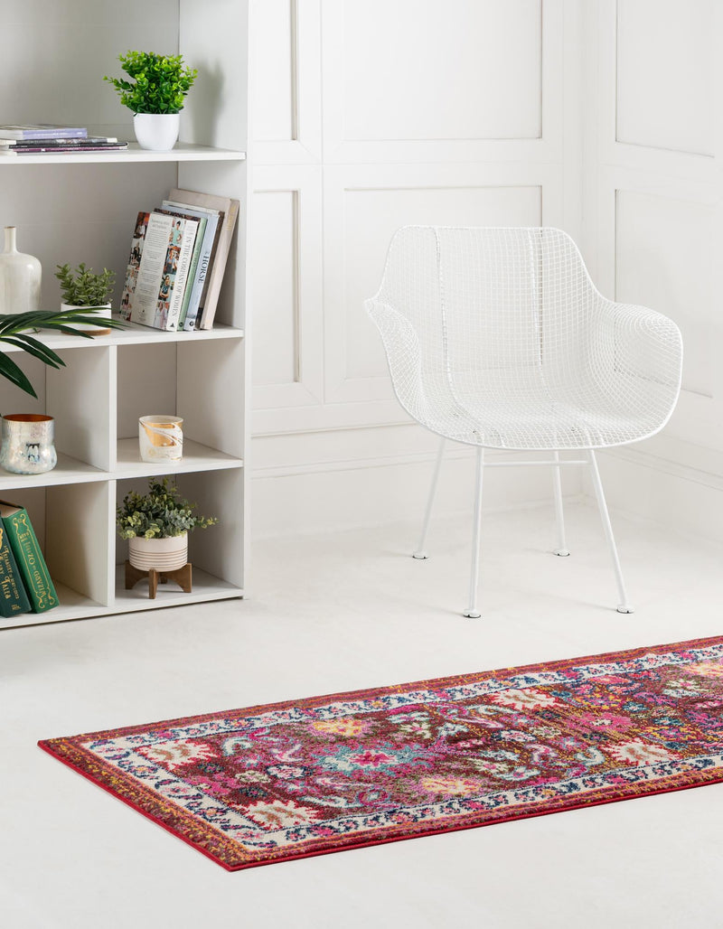 Chateau Elegance Collection Area Rug - Versailles Runner Multi  lifestyle 25