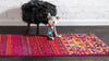 Chateau Elegance Collection Area Rug -  Fontainebleau Runner Red  lifestyle 25