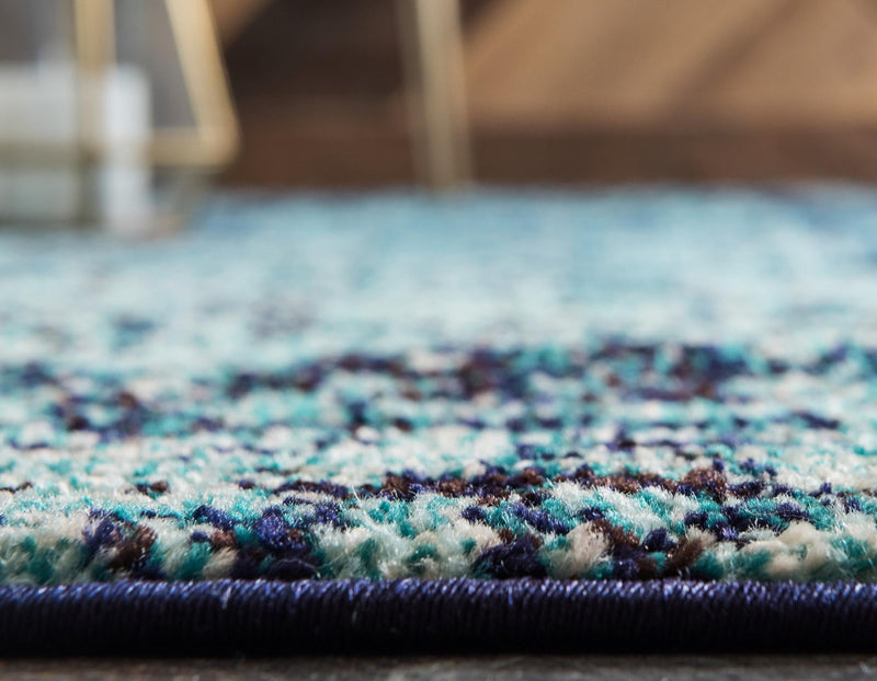 Chateau Elegance Collection Area Rug -  Louvre Runner Blue  lifestyle 58