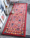 Chateau Elegance Collection Area Rug -  Luxembourg Runner Pink  lifestyle 22