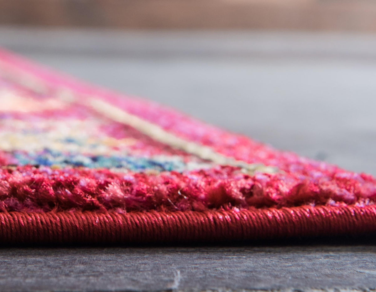 Chateau Elegance Collection Area Rug -  Luxembourg Runner Pink  lifestyle 26