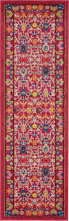 Chateau Elegance Collection Area Rug -  Luxembourg Runner Pink  lifestyle 18