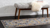 Chateau Elegance Collection Area Rug -  Luxembourg Runner Gray  lifestyle 25