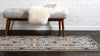 Chateau Elegance Collection Area Rug -  Luxembourg Runner Gray  lifestyle 29