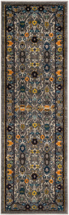 Chateau Elegance Collection Area Rug -  Luxembourg Runner Gray  lifestyle 26