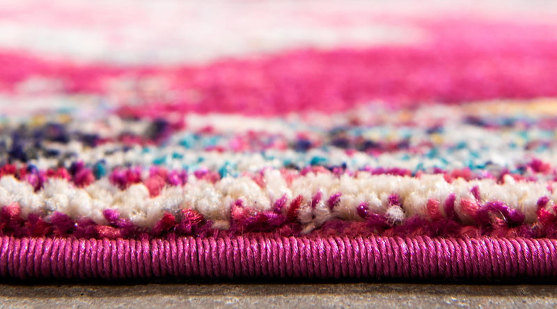 Chateau Elegance Collection Area Rug -  Riviera Rectangle Pink  lifestyle 13