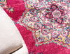 Chateau Elegance Collection Area Rug -  Riviera Rectangle Pink  lifestyle 15