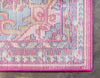 Chateau Elegance Collection Area Rug -  Riviera Rectangle Pink  lifestyle 23