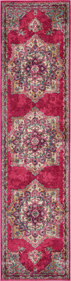 Chateau Elegance Collection Area Rug -  Riviera Runner Pink  lifestyle 44