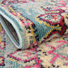 Chateau Elegance Collection Area Rug -  Riviera Rectangle Light Blue  lifestyle 25