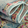 Chateau Elegance Collection Area Rug -  Riviera Rectangle Light Blue  lifestyle 36