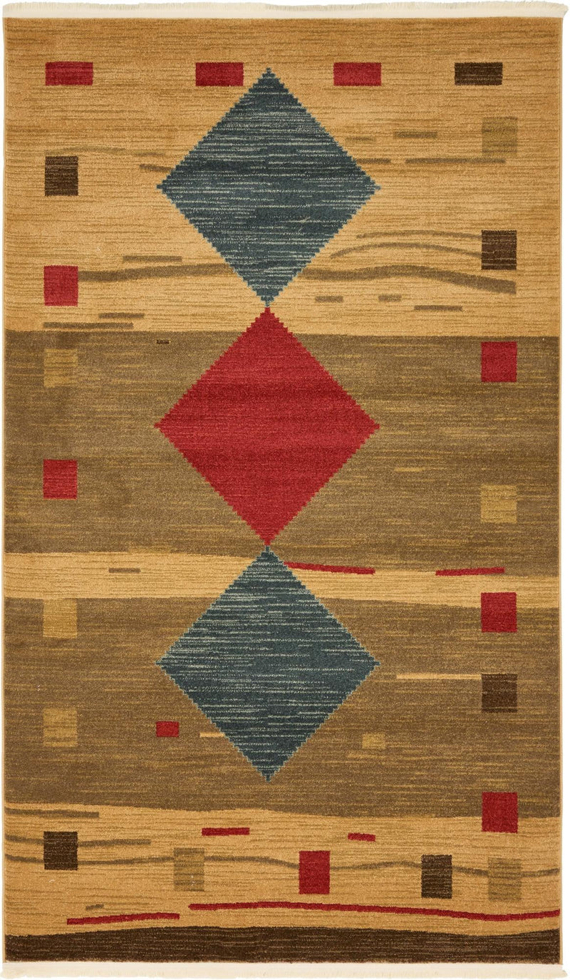 Zagros Oasis Collection Area Rug -  Susa Rectangle Tan  lifestyle 3