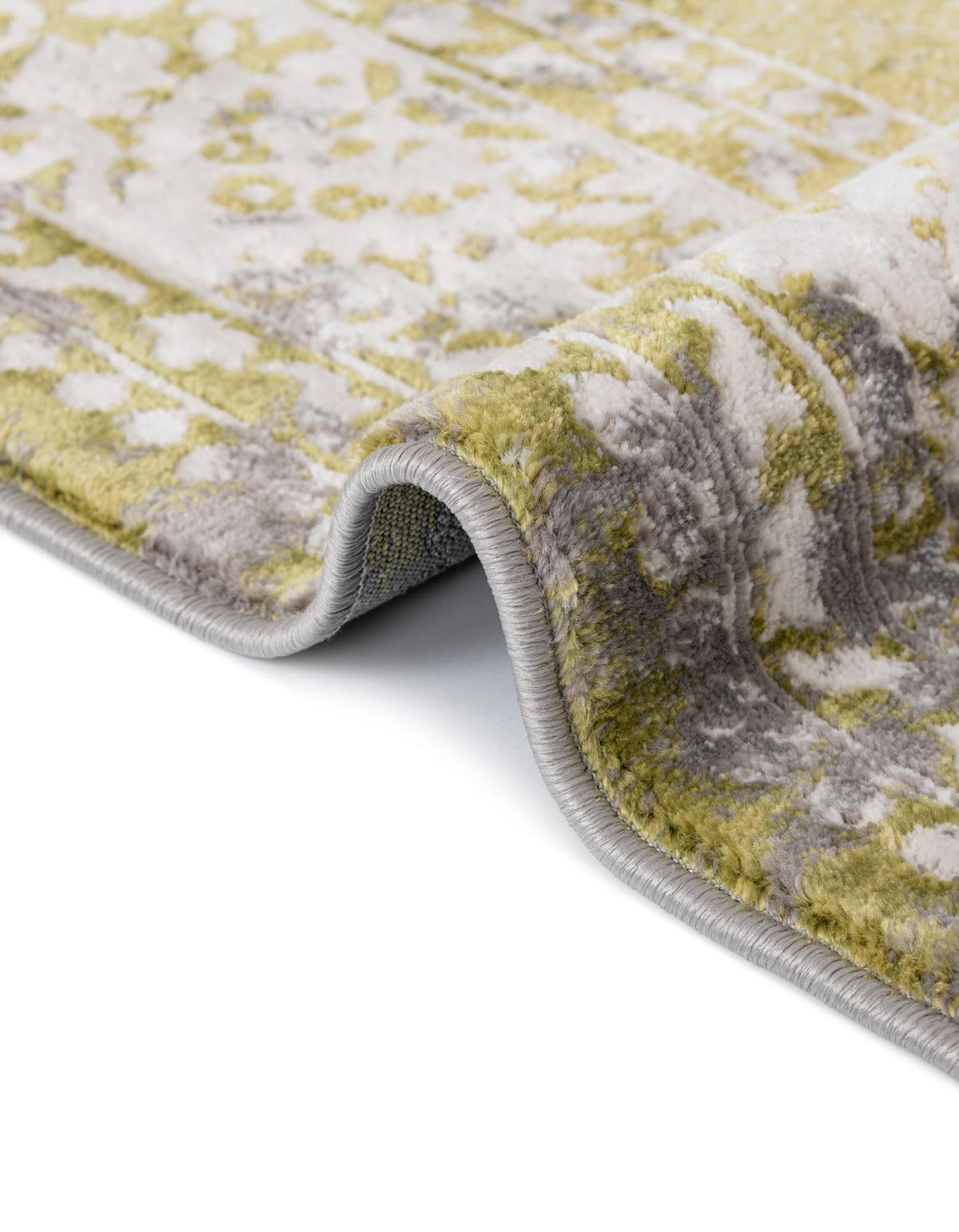 Rustic Charm Revival Collection Area Rug -  Meadowland Square Light Green  lifestyle 79