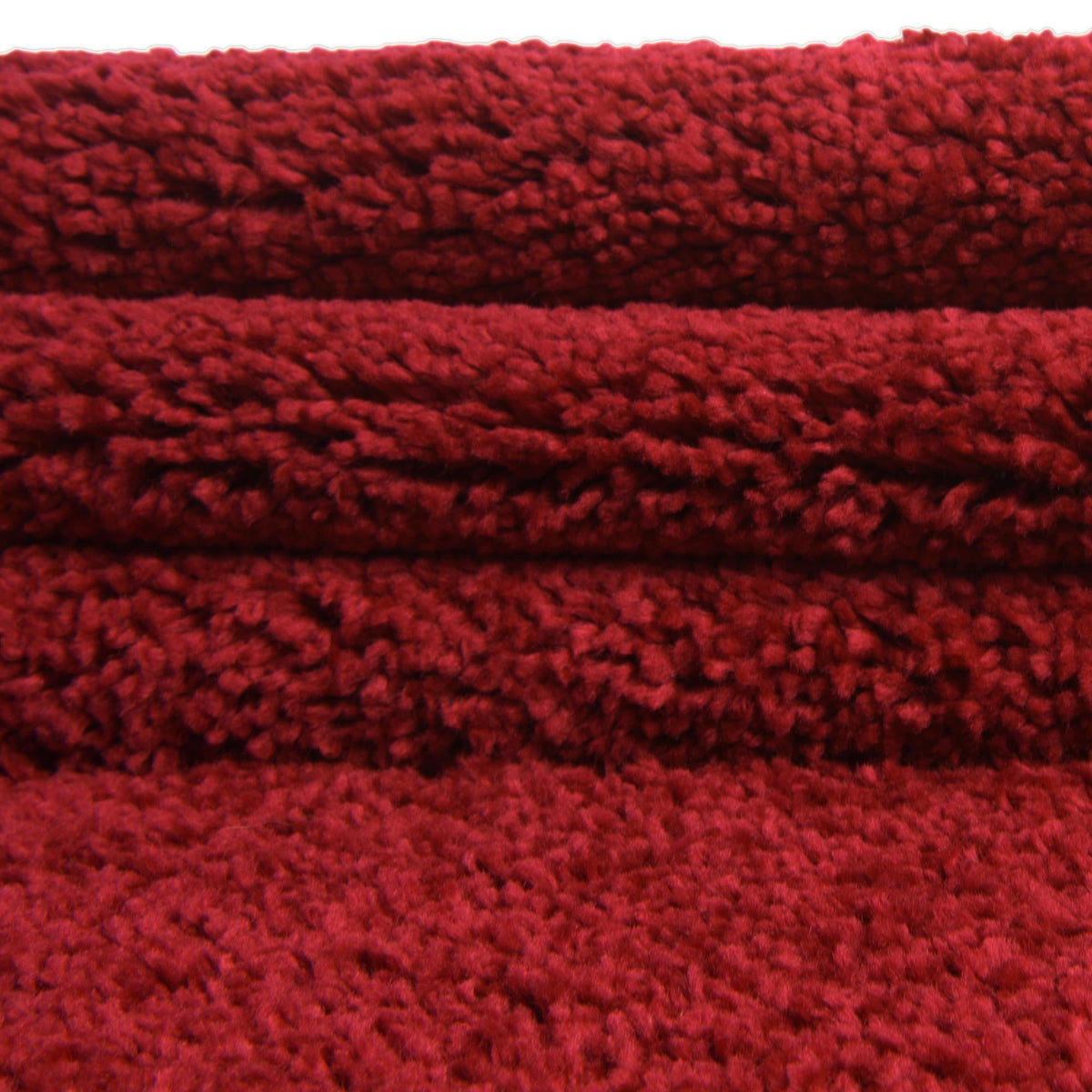 Solid Shag Seaside Collection Area Rug - Azure Cove (Red) Rectangle Red  lifestyle 13