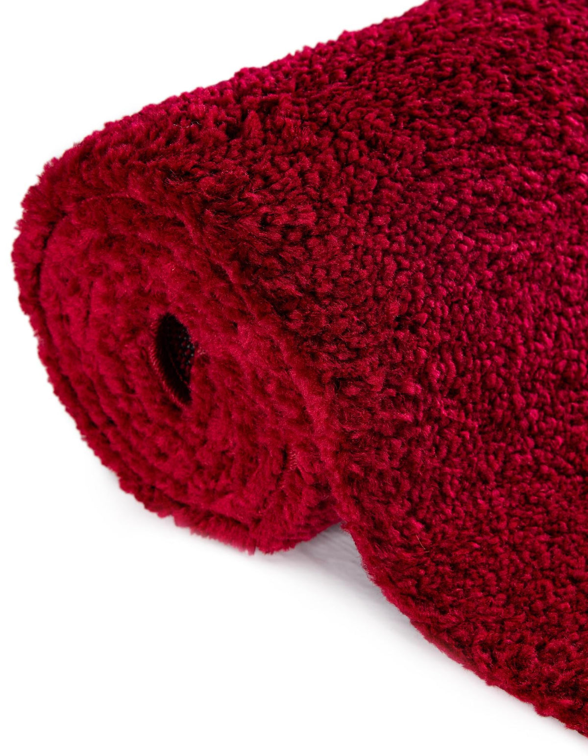 Solid Shag Seaside Collection Area Rug - Azure Cove (Red) Rectangle Red  lifestyle 21