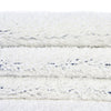 Solid Shag Seaside Collection Area Rug - Azure Cove (Snow White) Rectangle Snow White  lifestyle 14