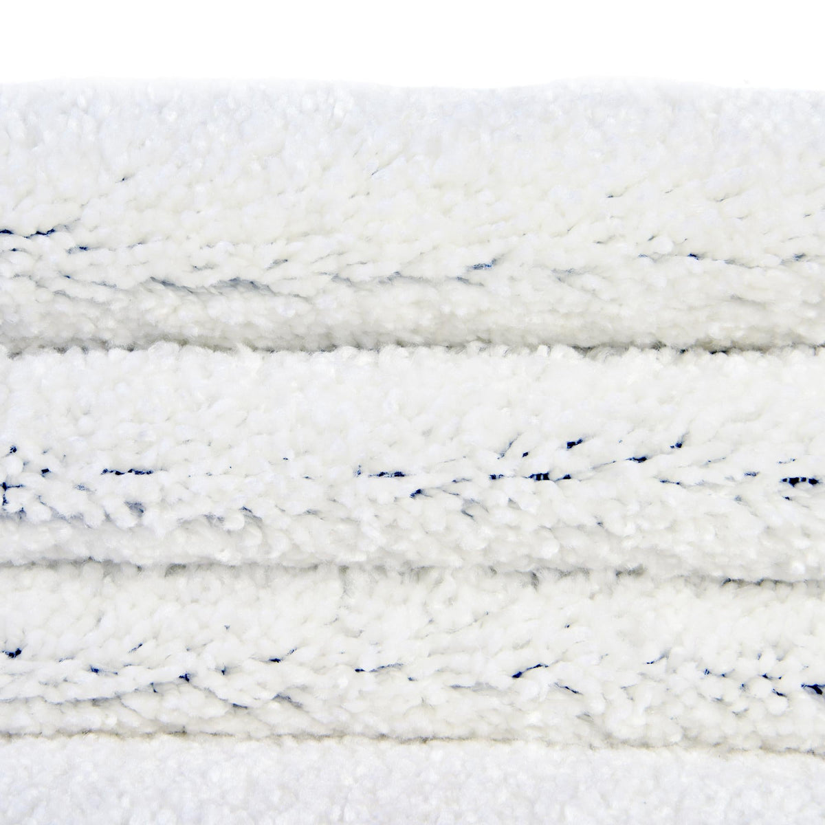 Solid Shag Seaside Collection Area Rug - Azure Cove (Snow White) Rectangle Snow White  lifestyle 14