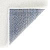 Solid Shag Seaside Collection Area Rug - Azure Cove (Snow White) Rectangle Snow White  lifestyle 17