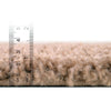 Solid Shag Seaside Collection Area Rug - Azure Cove (Light Brown) Rectangle Light Brown  lifestyle 15