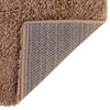 Solid Shag Seaside Collection Area Rug - Azure Cove (Light Brown) Rectangle Light Brown  lifestyle 17