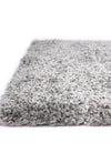 Solid Shag Seaside Collection Area Rug - Azure Cove (Gray) Rectangle Gray  lifestyle 17
