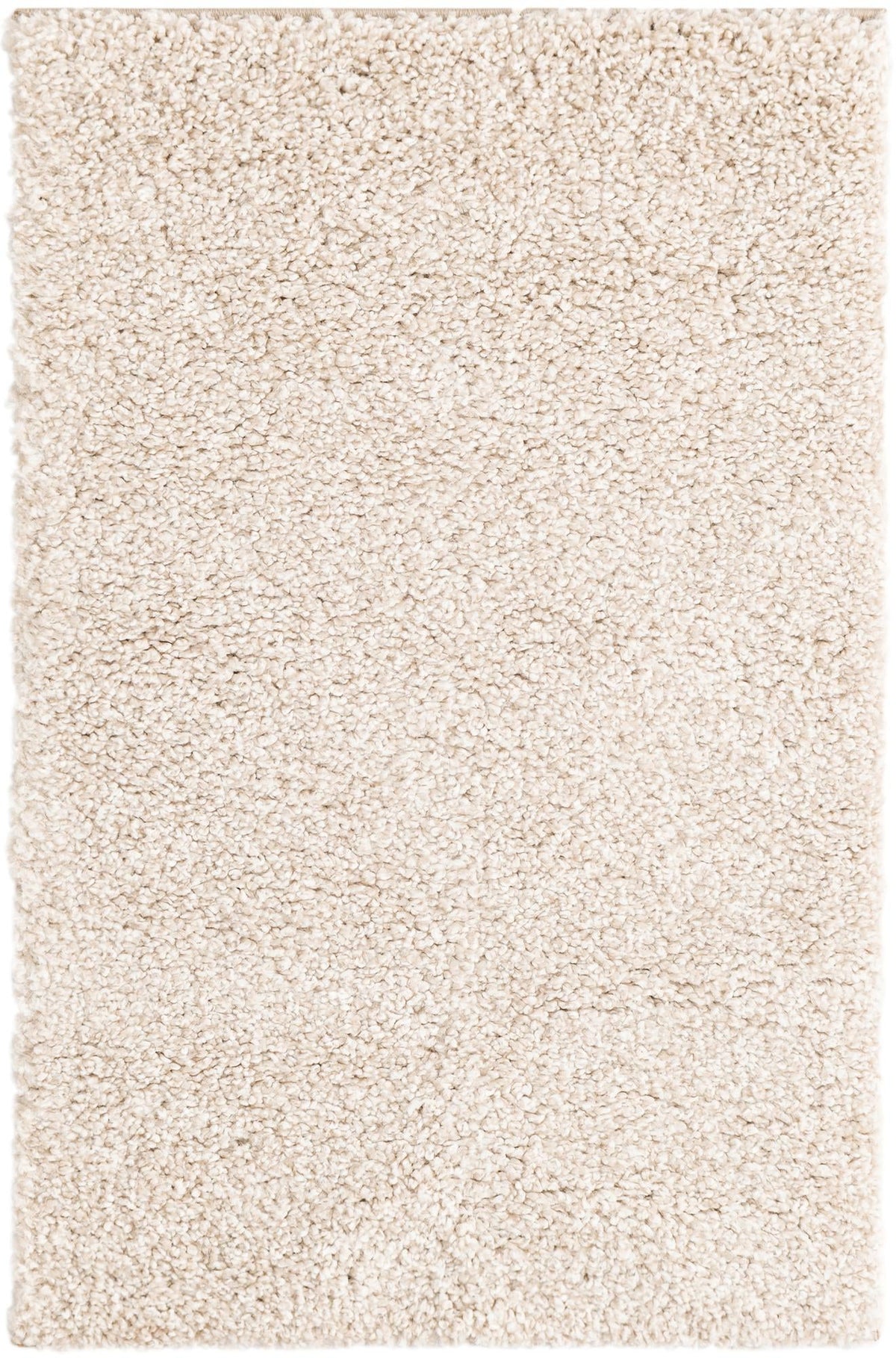 Solid Shag Seaside Collection Area Rug - Azure Cove (Ivory) Rectangle Ivory  lifestyle 2
