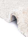 Solid Shag Seaside Collection Area Rug - Azure Cove (Ivory) Rectangle Ivory  lifestyle 11