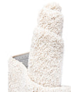 Solid Shag Seaside Collection Area Rug - Azure Cove (Ivory) Rectangle Ivory  lifestyle 12