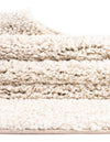 Solid Shag Seaside Collection Area Rug - Azure Cove (Ivory) Rectangle Ivory  lifestyle 15