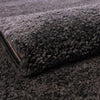 Solid Shag Seaside Collection Area Rug - Azure Cove (Charcoal) Rectangle Charcoal  lifestyle 5
