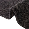 Solid Shag Seaside Collection Area Rug - Azure Cove (Charcoal) Rectangle Charcoal  lifestyle 9