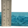 Solid Shag Seaside Collection Area Rug - Azure Cove (Turquoise) Rectangle Turquoise  lifestyle 5