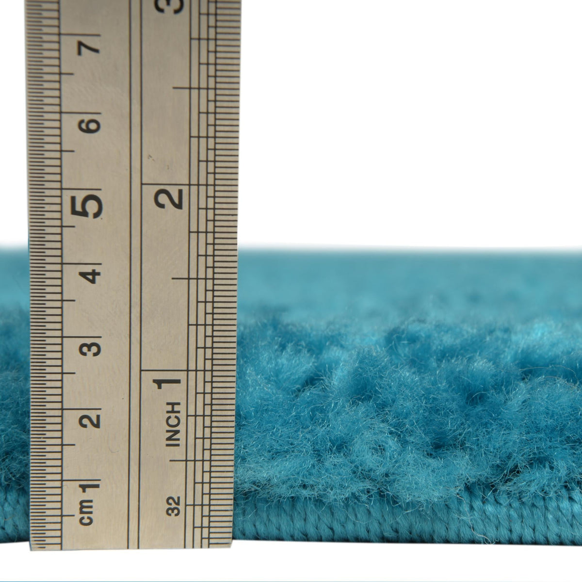 Solid Shag Seaside Collection Area Rug - Azure Cove (Turquoise) Rectangle Turquoise  lifestyle 5