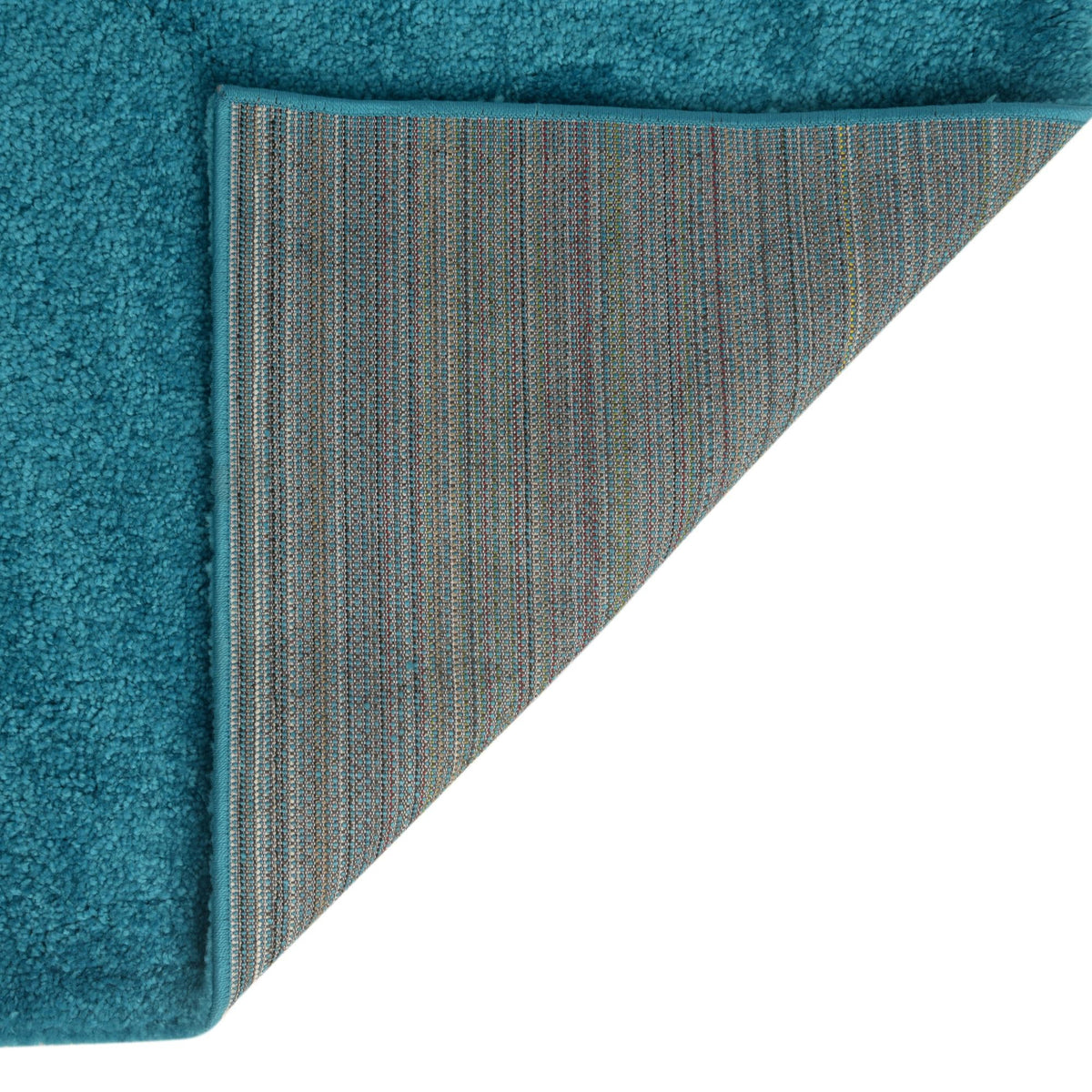 Solid Shag Seaside Collection Area Rug - Azure Cove (Turquoise) Rectangle Turquoise  lifestyle 9