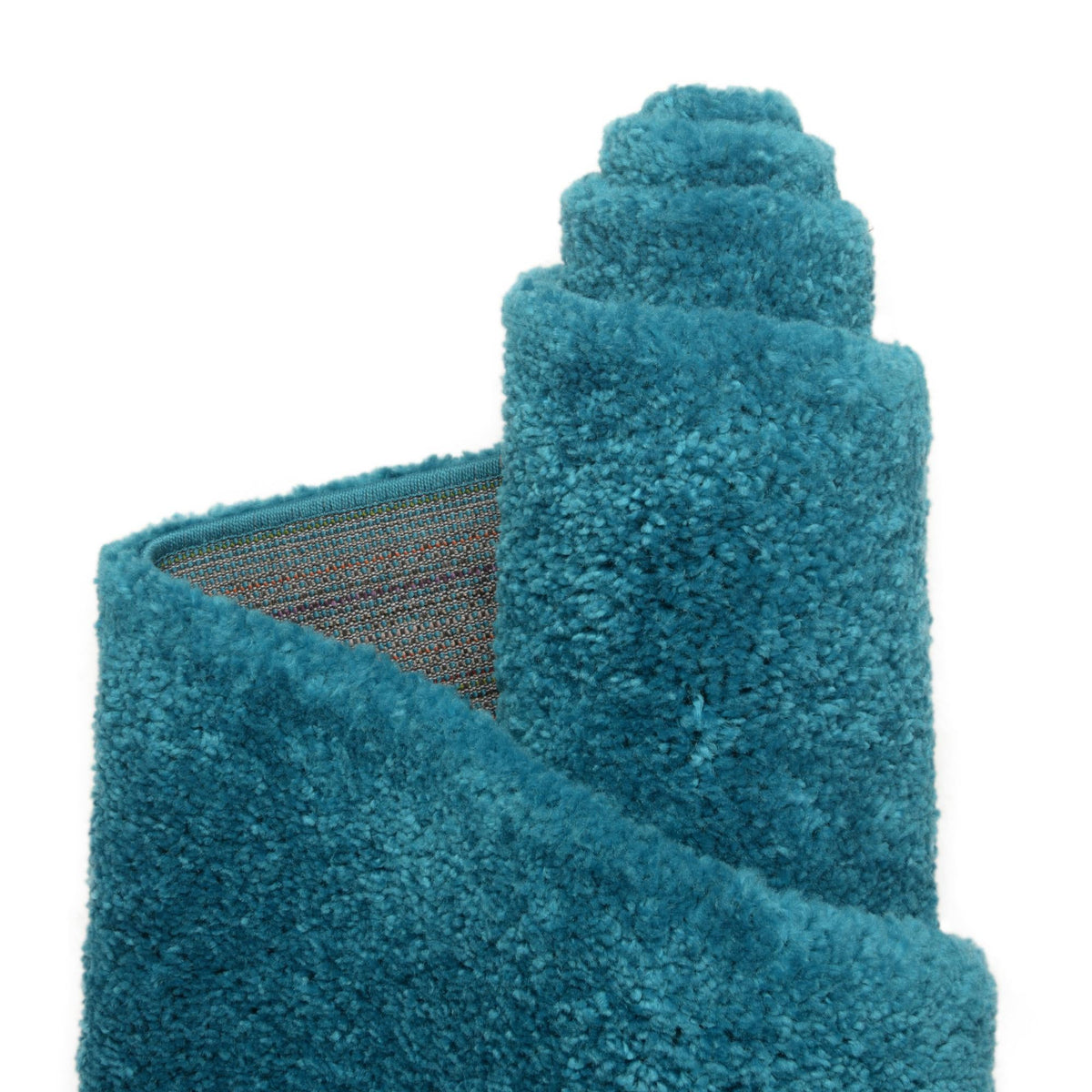 Solid Shag Seaside Collection Area Rug - Azure Cove (Turquoise) Rectangle Turquoise  lifestyle 11