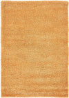 Solid Shag Seaside Collection Area Rug - Azure Cove (Orange) Rectangle Orange Main