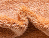 Solid Shag Seaside Collection Area Rug - Azure Cove (Orange) Rectangle Orange  lifestyle 7