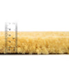 Solid Shag Seaside Collection Area Rug - Azure Cove (Yellow) Rectangle Yellow  lifestyle 5
