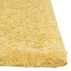 Solid Shag Seaside Collection Area Rug - Azure Cove (Yellow) Rectangle Yellow  lifestyle 7