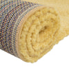 Solid Shag Seaside Collection Area Rug - Azure Cove (Yellow) Rectangle Yellow  lifestyle 12