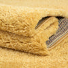 Solid Shag Seaside Collection Area Rug - Azure Cove (Yellow) Rectangle Yellow  lifestyle 13