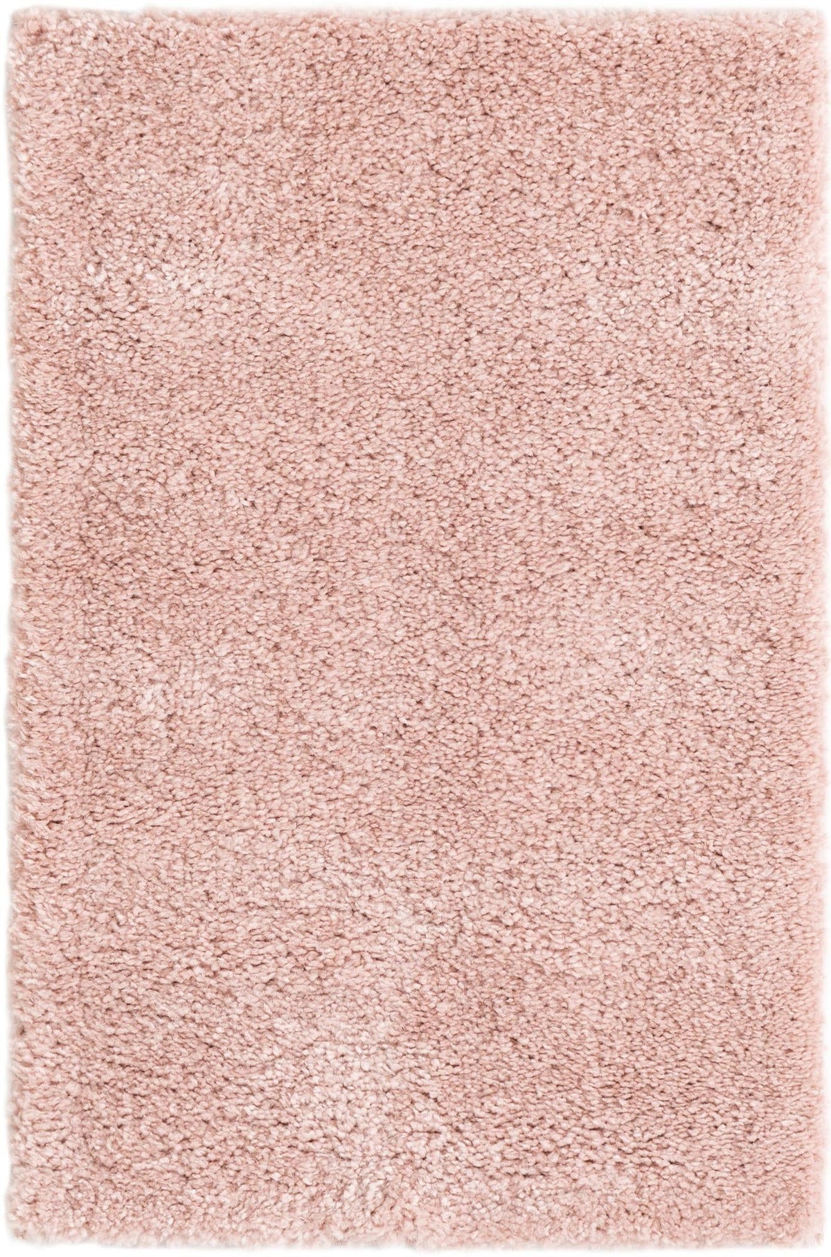 Solid Shag Seaside Collection Area Rug - Azure Cove (Pink) Rectangle Pink Main