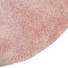 Solid Shag Seaside Collection Area Rug - Azure Cove (Pink) Round Pink  lifestyle 26