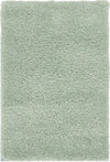 Solid Shag Seaside Collection Area Rug - Azure Cove (Light Blue) Rectangle Light Blue Main