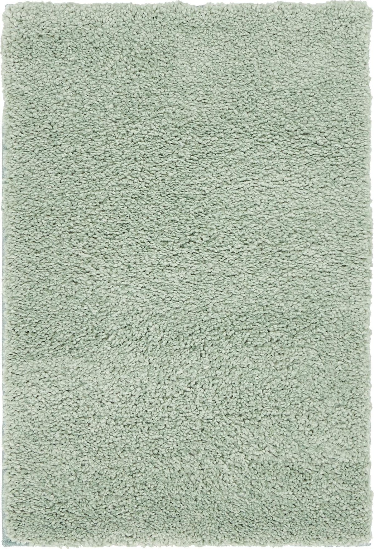 Solid Shag Seaside Collection Area Rug - Azure Cove (Light Blue) Rectangle Light Blue Main