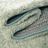 Solid Shag Seaside Collection Area Rug - Azure Cove (Light Blue) Rectangle Light Blue  lifestyle 14