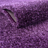 Solid Shag Seaside Collection Area Rug - Azure Cove (Violet) Rectangle Violet  lifestyle 16